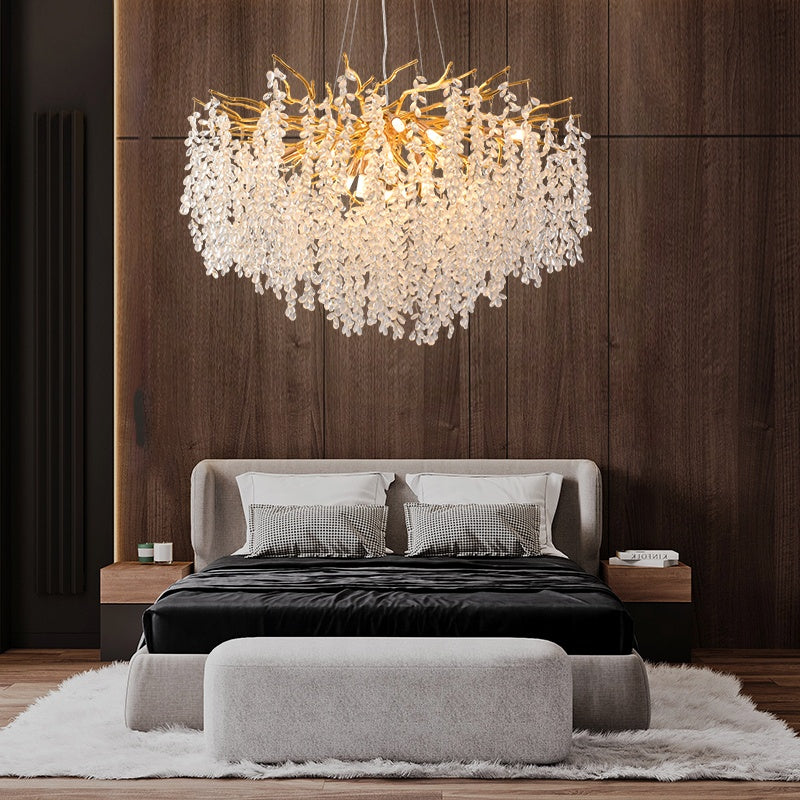 Luxury Modern Gold Chandelier