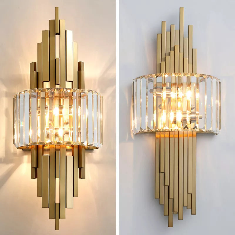 Modern Luxury Crystal Wall Lamp
