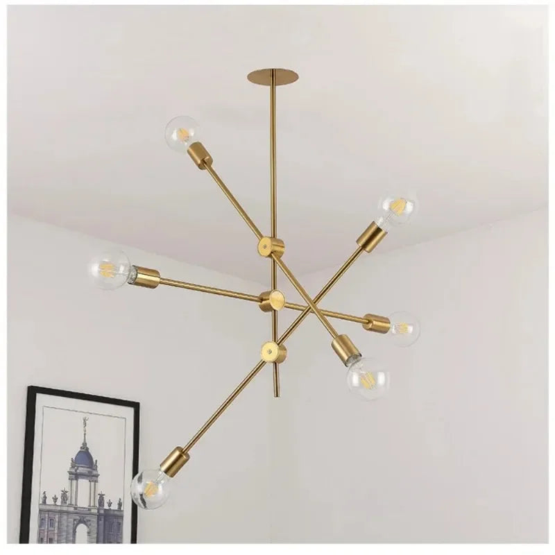 Modern Sputnik Ceiling Light