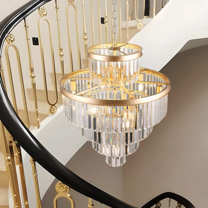 Golden Luxury Crystal Chandelier/Pendant
