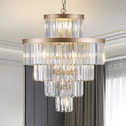 Golden Luxury Crystal Chandelier/Pendant
