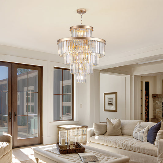 Golden Luxury Crystal Chandelier/Pendant