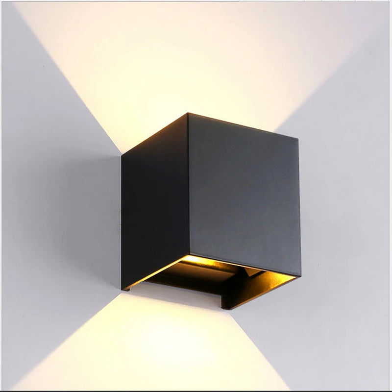 Surface Mounted Cube Wall Light