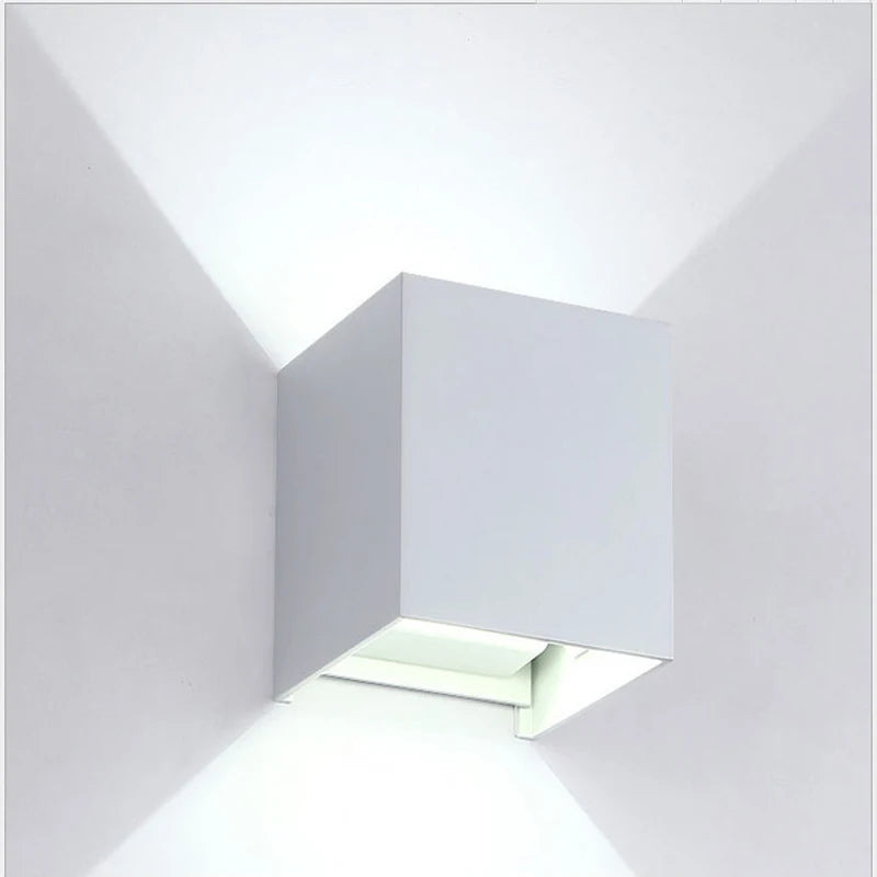 Surface Mounted Cube Wall Light