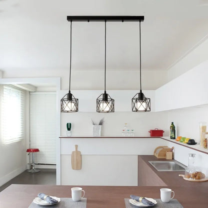American Rustic Industrial Pendant Light