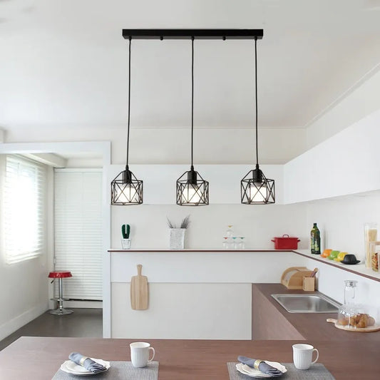 American Rustic Industrial Pendant Light