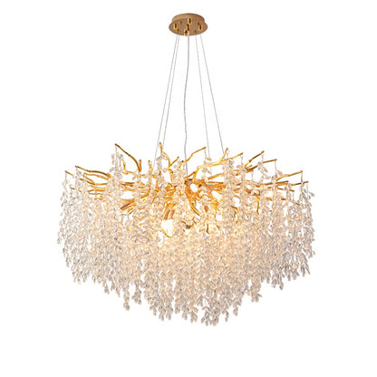 Luxury Modern Gold Chandelier