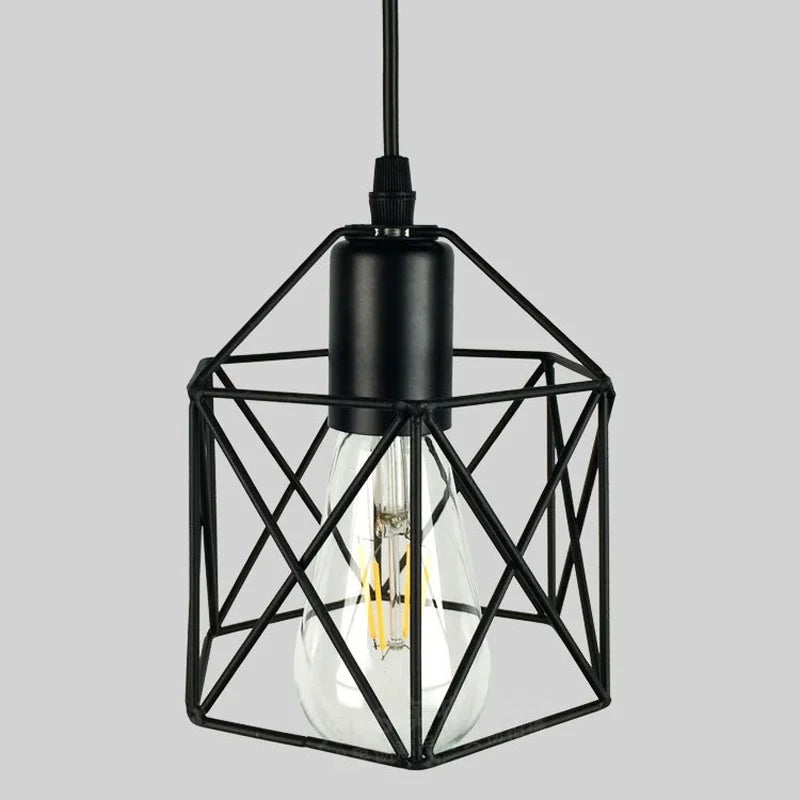 American Rustic Industrial Pendant Light