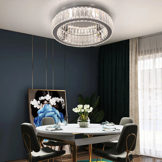 Crystal Ceiling Flush Mount