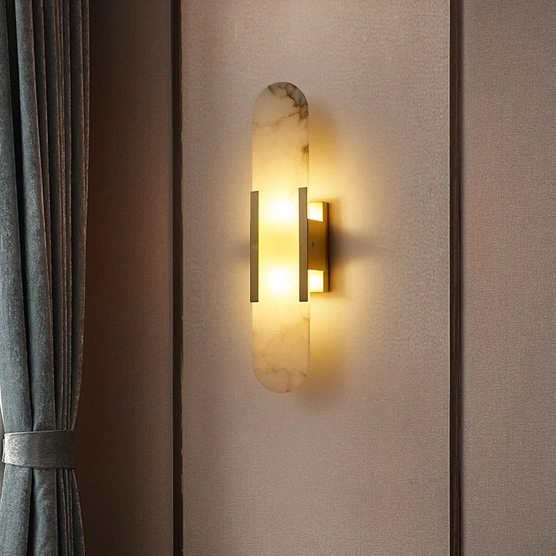 Marble Modern Wall Sconce Light