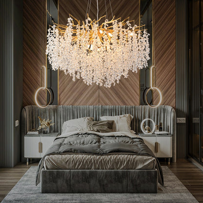 Luxury Modern Gold Chandelier