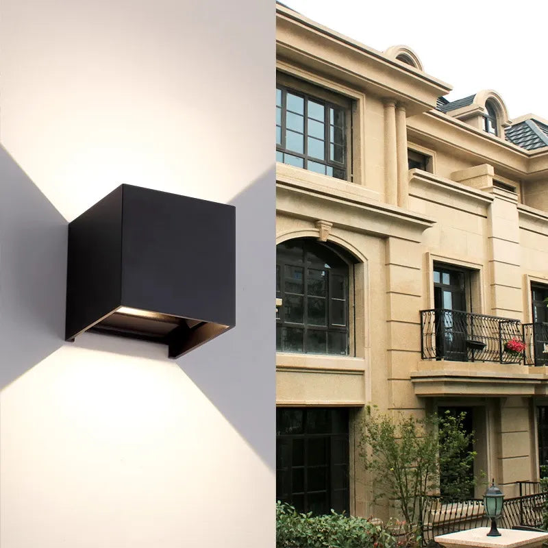 Surface Mounted Cube Wall Light