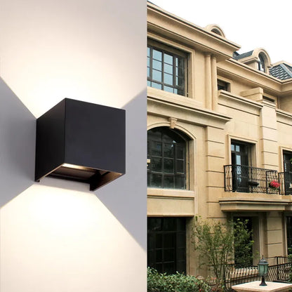 Surface Mounted Cube Wall Light