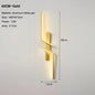 Modern Nordic Black/Gold LED Wall Lights