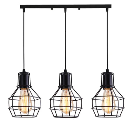 American Rustic Industrial Pendant Light
