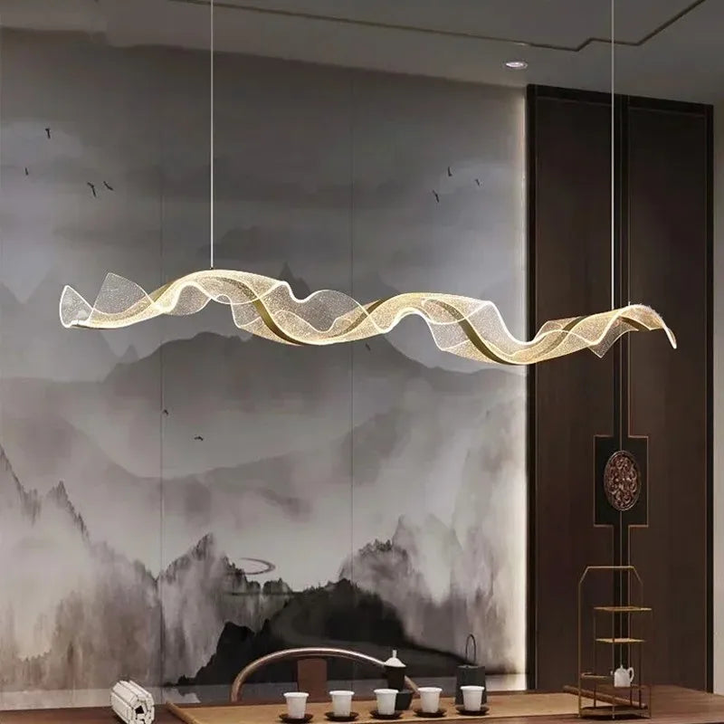 Modern Wave Ceiling Chandelier/Pendant