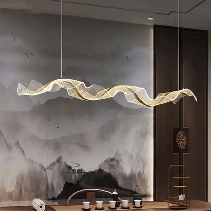 Modern Wave Ceiling Chandelier/Pendant