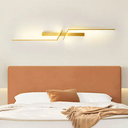 Modern Nordic Black/Gold LED Wall Lights