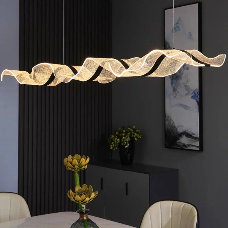 Modern Wave Ceiling Chandelier/Pendant