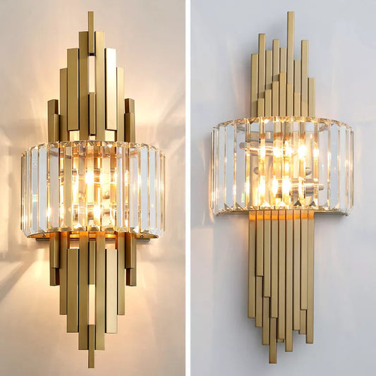 Modern Luxury Crystal Wall Lamp