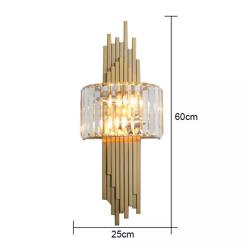 Modern Luxury Crystal Wall Lamp