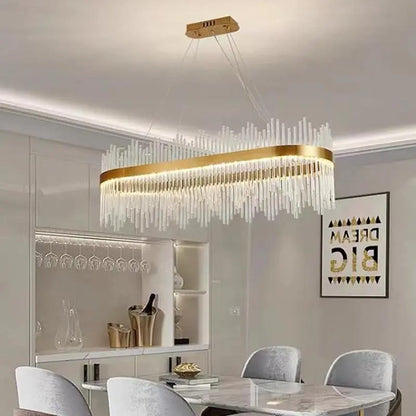 Modern Luxury Glass LED Chandelier