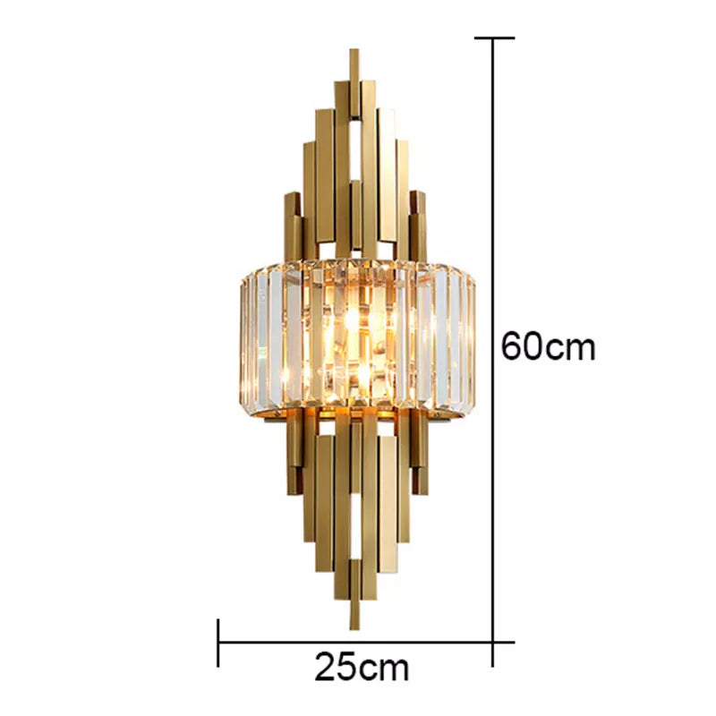 Modern Luxury Crystal Wall Lamp