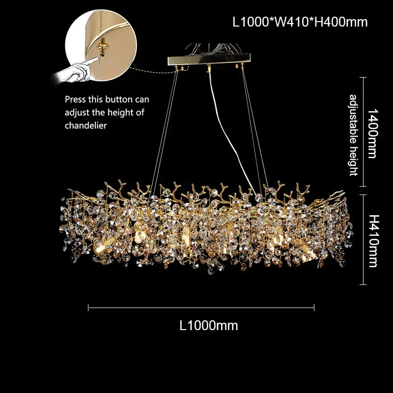Luxury Crystal Chandelier Light
