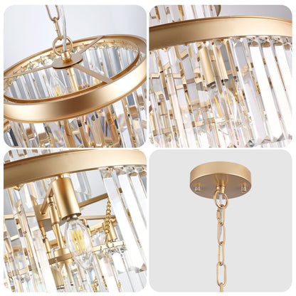 Golden Luxury Crystal Chandelier/Pendant